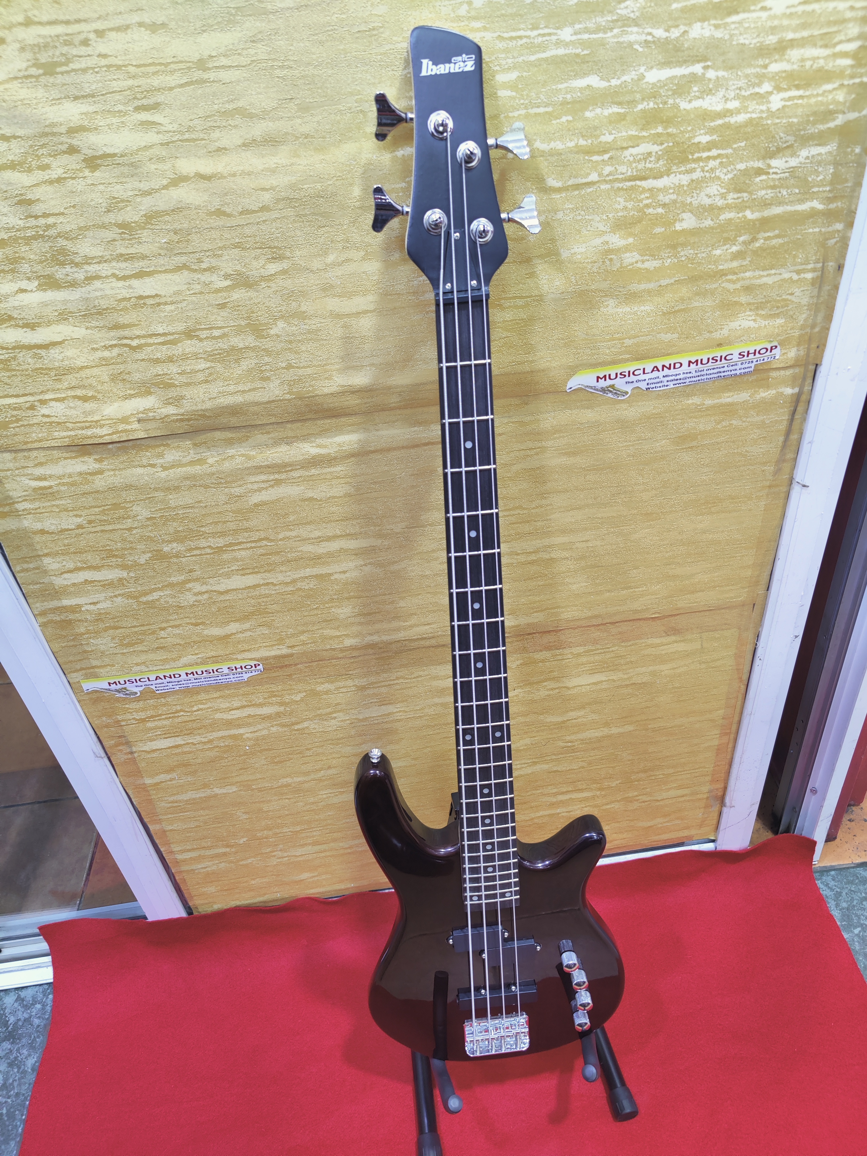 Ibanez 4 string bass guitar